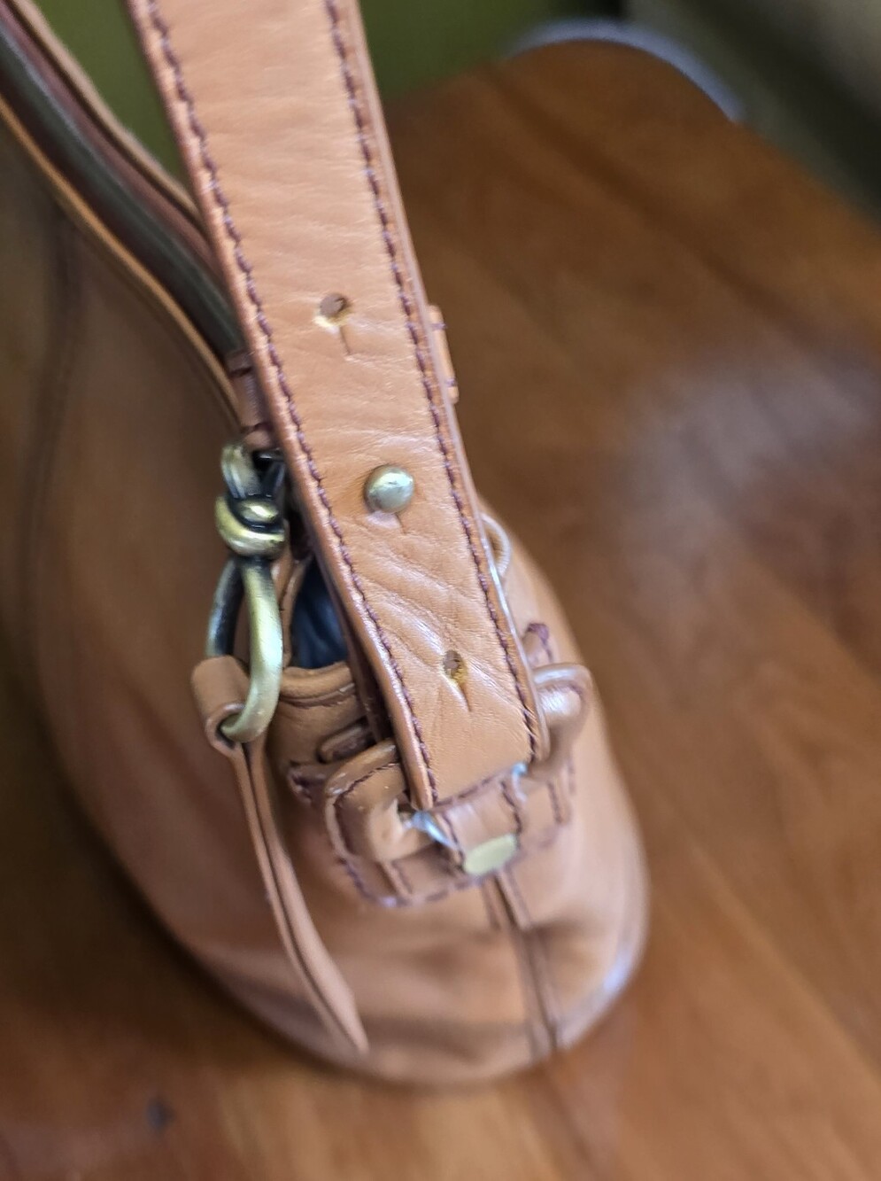 Cole Haan Leather Crossbody Bag - Picture 6 of 11